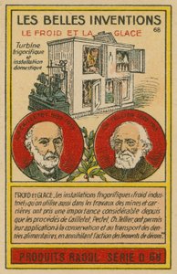 Beautiful inventions card, refrigeration