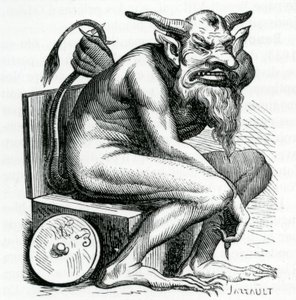 Belphegor, Illustration from the Dictionnaire Infernal by Jacques Albin Simon Collin de Plancy by French School