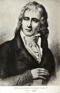 Benjamin Constant, Swiss-born French Politician and Author