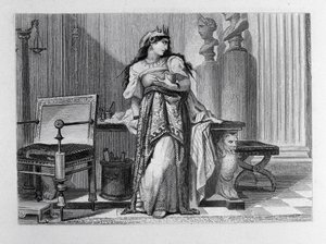 Berenice, illustration for Berenice by Jean Racine by French School