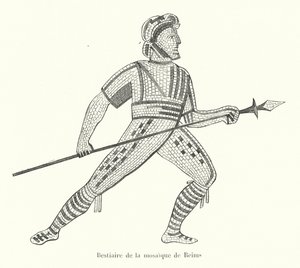 Bestiary of the Reims Mosaic by French School