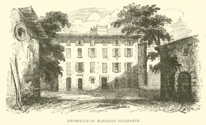 Birthplace of Napoleon Bonaparte by French School
