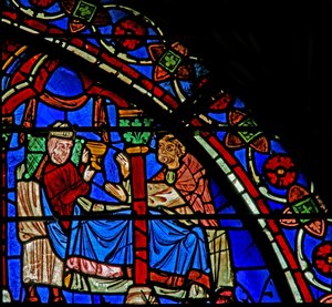 Bishop Pappolus - in the St Cheron window by French School