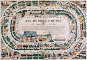 Board for a Railway Game