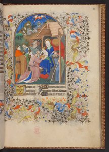 Book of Hours, Add MS 32454 f.35r, France