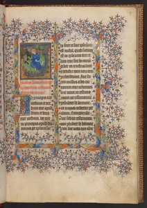 Book of Hours, Add MS 32454 f.9r, France by French School