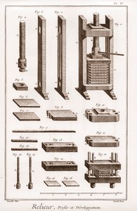 Bookbinder - press and development - 