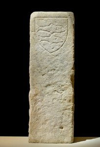 Boundary marker of the domain of the Cistercian Abbey of Fontenay, Burgundy by French School