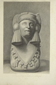 Bust of an Aztec Priestess, Illustration from 