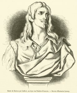 Bust of Rotrou by Caffieri, in the foyer of the Theatre-Francais by French School