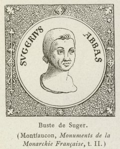 Bust of Suger by French School