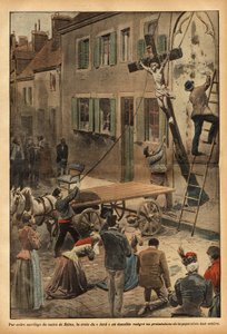 By Order of the Mayor of Reims, Charles Arnould, Engraving in "Le Pelerin" 24/06/1900. Selva Collection. by French School