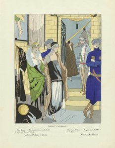 Caucasian Cabaret, from Art-Gout-Beaute, published 1920s