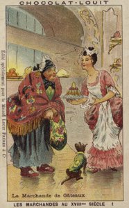 Cake Seller, 18th Century by French School