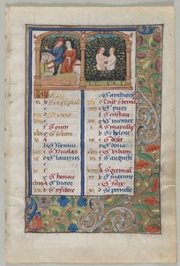 Calendar Page for May (Recto), c.1510 by French School