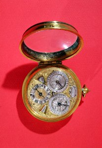 Calendar watch, c.1690