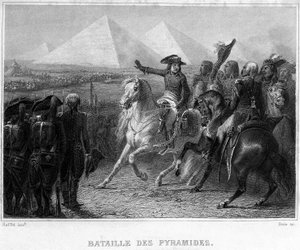 Campaign of Egypt: Battle of the Pyramids - in 