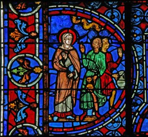 Cana Marriage: Mary Tells the Servants to Do as Christ Says by French School