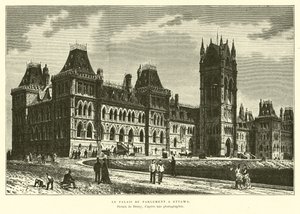 Canadian Parliament, Ottawa by French School