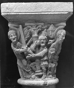 Capital of a column by French School