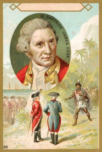 Captain James Cook, English Explorer by French School