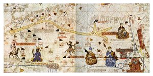 Caravan Routes of the Sahara in 1413, from 