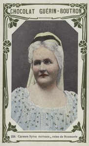 Carmen Sylva, Writer and Queen of Romania by French School