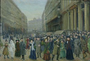 Carnival at Lille by French School