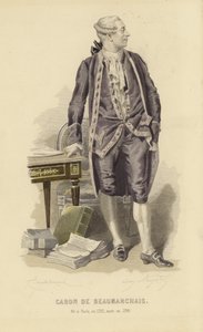 Caron de Beaumarchais by French School