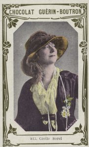 Cecile Sorel by French School