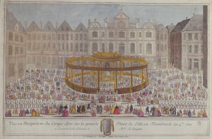 Celebrations at Lille in honour of the birth of the Dauphin, 1781 by French School