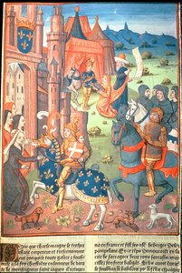 Charlemagne with His Paladins by French School