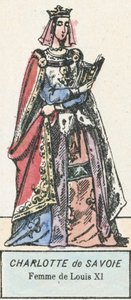Charlotte of Savoy, Wife of Louis XI by French School