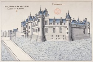 Chateau de Chantilly by French School