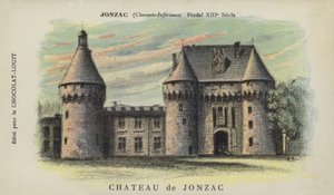 Chateau de Jonzac, Jonzac, Charente-Inferieure by French School