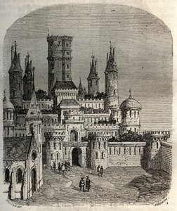 Chateau de Montlhery by French School