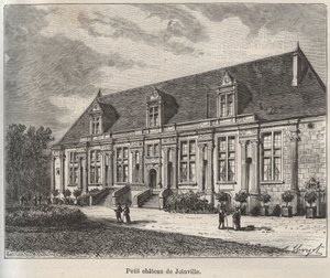 Chateau du Grand Jardin, Joinville - Haute-Marne - engraving in “La France illustree: geography, history, statistical administration” by V.A. Malt-Brown. 1884 by French School