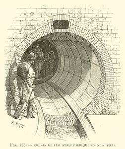 Atmospheric Railway of New York by French School