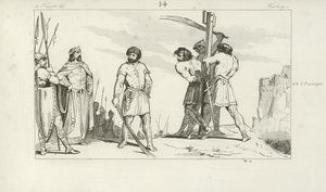 Childeric II, King of the Franks by French School