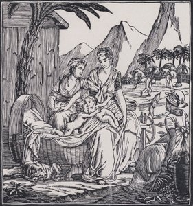 Childhood of Paul and Virginie (Scene from Jacques-Henri Bernardin de Saint-Pierre