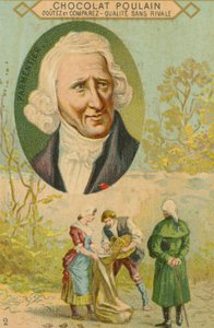 Chocolat Poulain trade card, Antoine-Augustin Parmentier by French School