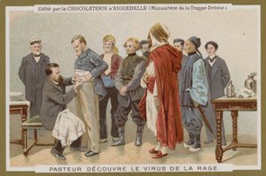 Chocolat dAiguebelle trade card by French School