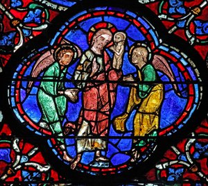 Christ Receives the Virgin
