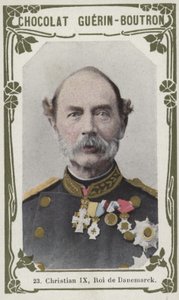 Christian IX, King of Denmark by French School