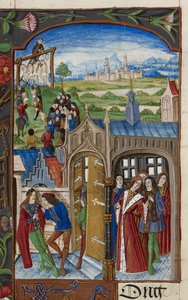 Chronicles of France or Saint Denis, Paris by French School