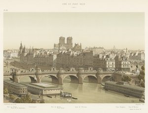 Cité and Pont-Neuf, 1840