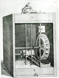 Clockwork bird, from Les Raisons des Forces Mouvantes by Salomon de Caus, 1615 by French School