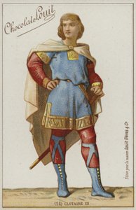 Clotaire III by French School
