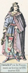 Clovis II by French School