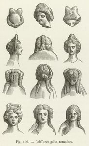 Gallo-Roman Hairstyles by French School